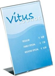 SIGEL Tischaufsteller DIN A6 einseitig, 1 St.