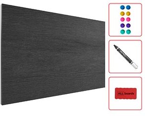 Thumbnail - ALLboards Magnettafel 60,0 x 40,0 cm Graues Holz