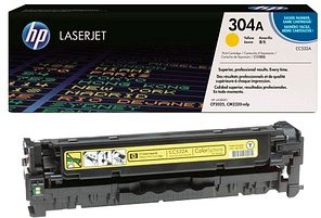 HP 304A (CC532A) gelb Tonerkartusche