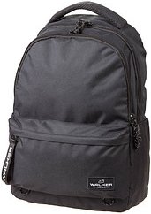 Walker Schulrucksack Classic Alpha Kunstfaser schwarz