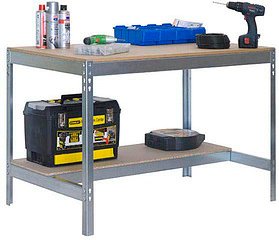 Thumbnail - Simonrack Werkbank SIMONWORK BT0 silber 151,0 x 76,0 x 84,2 cm