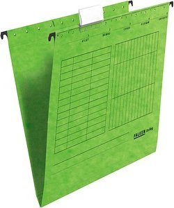 25 FALKEN Hängemappen UNIREG grün