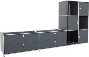viasit Sideboard System4, 83904 anthrazit 227,9 x 40,4 x 118,2 cm, 1 St.