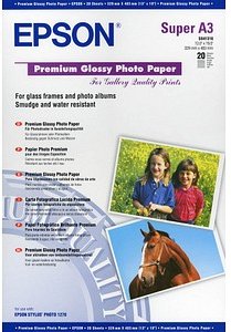 EPSON Fotopapier S041316 DIN A3+ hochglänzend 250 g/qm 20 Blatt