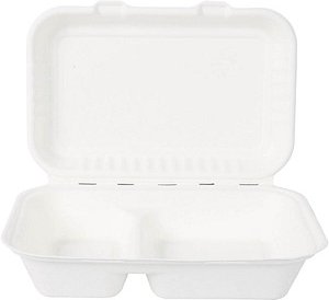 NATURE Star Einweg-Menüboxen Double 16,0 x 24,5 cm, 25 St.