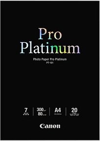 Canon Fotopapier PT-101 DIN A4 glänzend 300 g/qm 20 Blatt