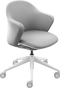 sedus Bürostuhl se:flair Home, FR-820/002 Stoff grau, Gestell grau