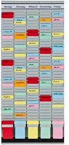 FRANKEN Stecktafel 31,5 x 78,3 cm 5 Spalten