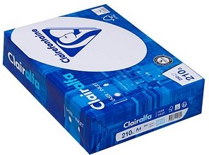 Clairefontaine Kopierpapier Clairalfa DIN A4 210 g/qm 250 Blatt