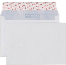 Thumbnail - ELCO Briefumschläge Premium DIN C6 ohne Fenster hochweiß haftklebend 500 St.
