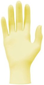 Thumbnail - Meditrade® unisex Einmalhandschuhe ReferenceTM beige Größe S, 100 St.