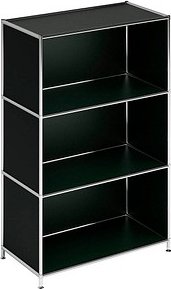 viasit Aktenregal System4 schwarz 77,9 x 40,4 x 118,2 cm, 1 St.