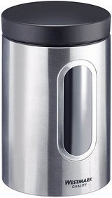 Thumbnail - WESTMARK Vorratsdose 19,5 cm hoch grau 1,8 l, 1 St.