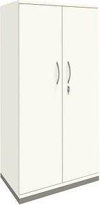 fm Aktenschrank Sidney, 4260672330959 weiß 3 Fachböden 80,0 x 44,2 x 151,7 cm