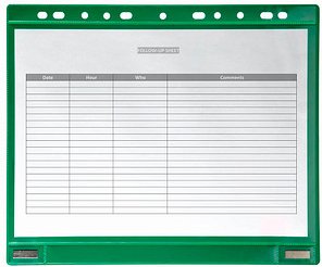 Thumbnail - tarifold Magnettaschen grün A4, 5 St.