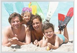 PAPERFLOW  Bilderrahmen silber 42,7 x 30,4 cm, 1 St.