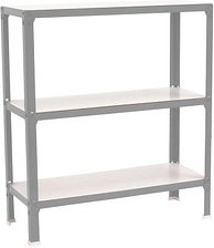 Thumbnail - Simonrack Regal SIMONHOME CLICK MINI 8425437069949 grau, weiß 80,0 x 30,0 x 90,0 cm