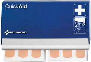 FIRST AID ONLY® Pflasterspender QuickAid P-44001 00 blau Kunststoff