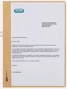 50 ELBA Klemmhefter chamois