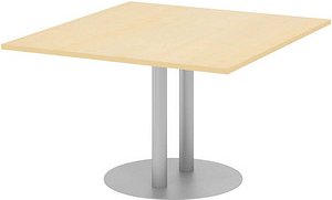 HAMMERBACHER Verbindungsplatte KT12S ahorn, silber rechteckig 120,0 x 130,0 x 74,0 cm