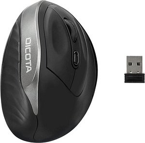 DICOTA RELAX Maus kabellos schwarz