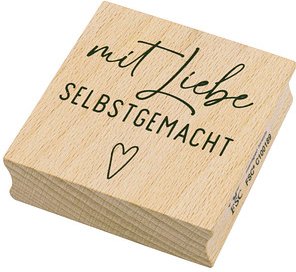 Thumbnail - artoz Motivstempel Mit Liebe gemacht 4,0 x 6,0 cm, 1 St.