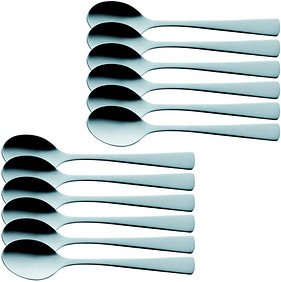 Thumbnail - solex® Espressolöffel Karina silber, 12 St.