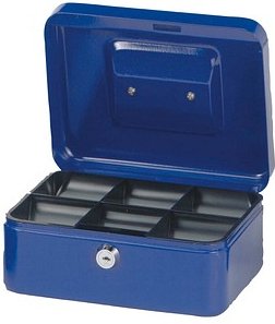 MAUL Geldkassette 5610237 Größe 2 blau