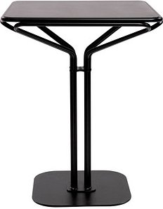 meet powered by PAPERFLOW Bistrotisch schwarz 80,0 x 80,0 x 75,0 cm