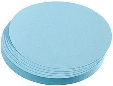 Thumbnail - FRANKEN Moderationskarten blau Ø 14,0 cm, 500 Blatt