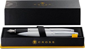 CROSS Schreibset Calais silber