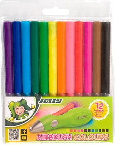 JOLLY Airbrush-Stifte farbsortiert, 12 St.