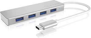 Thumbnail - RaidSonic ICY BOX® USB-Hub IB-HUB1425-C3 4-fach silber
