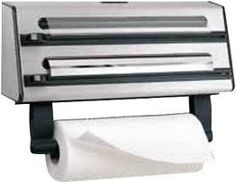 emsa Küchenrollenhalter Contura 504180 silber Edelstahl, 1 St.