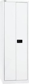 Thumbnail - BISLEY Stahlschrank Universal E782A04B6696 verkehrsweiß 60,0 x 40,0 x 195,0 cm, aufgebaut