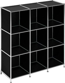 viasit Sideboard System4, 537779 schwarz 115,4 x 40,4 x 118,2 cm, 1 St.
