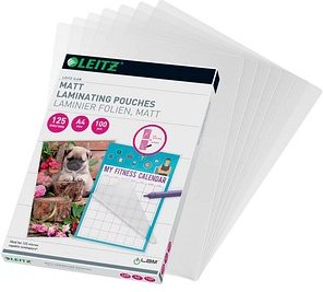 LEITZ Laminierfolien matt für A4 125 micron, 100 St.