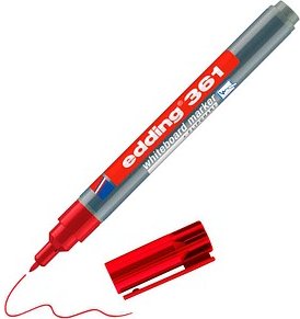 edding 361 Whiteboard-Marker rot 1,0 mm, 1 St.