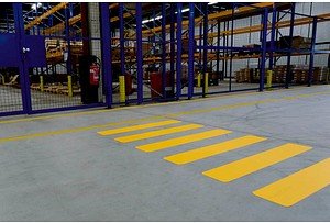 Thumbnail - DURABLE Bodenmarkierungsband Zebrastreifen 200/05 gelb 200,0 x 1200,0 mm