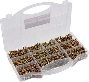 CONNEX Mehrzweckschrauben-Sortiment Senkkopf TX, verzinkt DP8500132