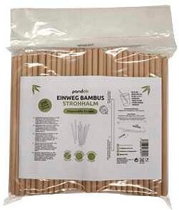 200 pandoo Strohhalme braun