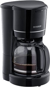 SEVERIN KA 4320 Kaffeemaschine schwarz, 10 Tassen