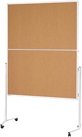 magnetoplan Moderationswand 120,0 x 150,0 cm braun