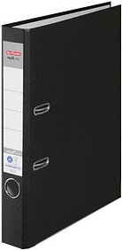 herlitz maX.file nature plus Ordner schwarz Karton 5,0 cm DIN A4