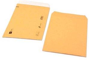 100 ELCO Polstertaschen braun für DIN A6