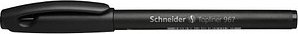 Schneider Topliner 967 Fineliner schwarz 0,4 mm, 10 St.