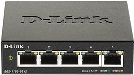 D-Link DGS-1100-05V2/E Switch 5-fach