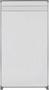 magnetoplan Trennwand 1103880, transparent 100,0 x 180,0 cm, 1 St.