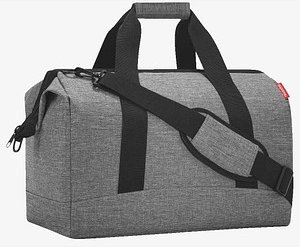reisenthel® Reisetasche allrounder L Kunstfaser silver twist MT7052