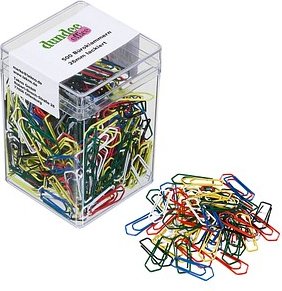 dundee Büroklammern farbsortiert lackiert, 500 St.